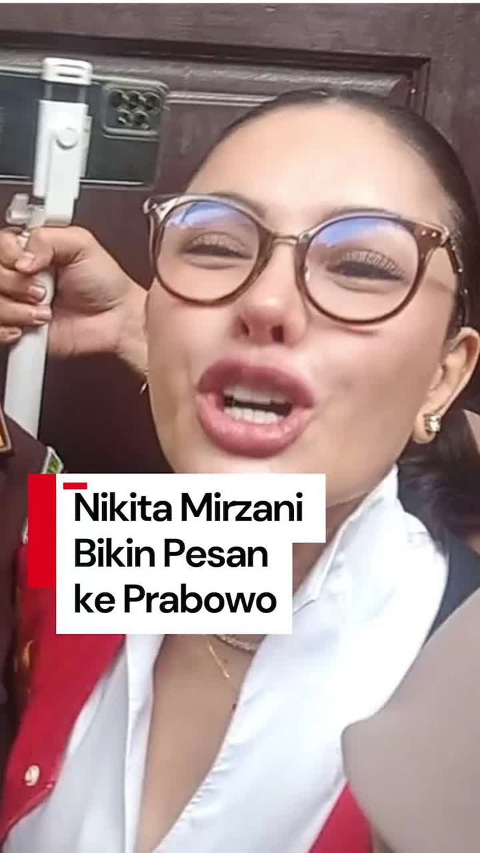 Video: Pesan Nikita Mirzani untuk Prabowo soal Hukum di RI