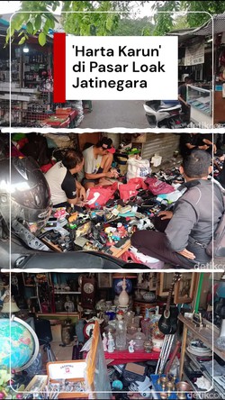 Video: 4 Barang Paling Diburu di Pasar Loak Jatinegara