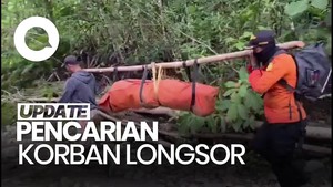 Video: Momen Pencarian Korban Tanah Longsor di Parimo Sulteng