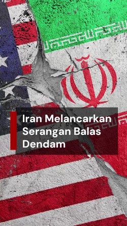 Video: Balas Dendam, Iran Serang Pangkalan Militer AS di Qatar!