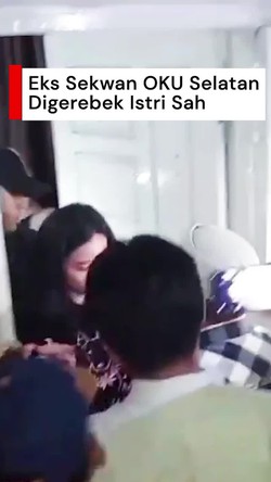 Video Eks Sekwan OKU Selatan Digerebek Istri di Kos Bersama Wanita Lain