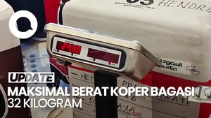 Video: Dear Jemaah Haji, Perhatikan Berat Koper saat Pulang ke Tanah Air