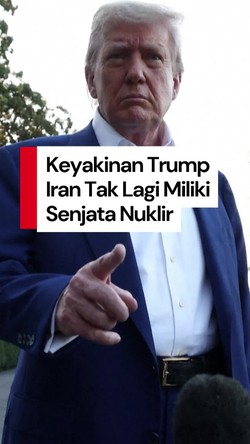 Video: Donald Trump Klaim Iran Saat Ini Tak Lagi Miliki Senjata Nuklir