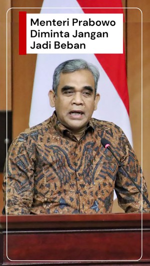 Video: Muzani Minta Para Menteri Jangan Jadi Beban Bagi Prabowo