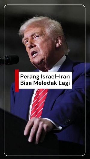 Video Trump: Perang Israel Vs Iran Bisa Meledak Lagi