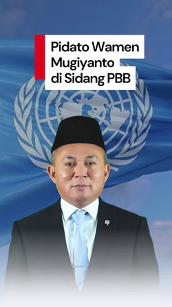 Video: Wamen Mugiyanto Soroti Krisis Gaza di Sidang PBB