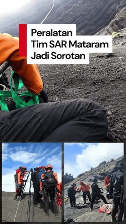 Video: Juliana Marins Tewas di Rinjani, Peralatan Tim SAR Mataram Disorot