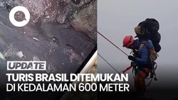 Video Basarnas: Turis Juliana Jatuh di Rinjani Ditemukan Sudah Meninggal