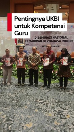 Video: Kemendikdasmen Jelaskan Pentingnya Uji Kemahiran Bahasa Indonesia bagi Guru