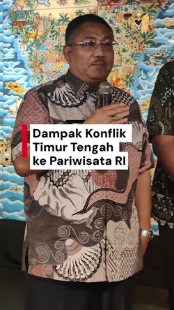 Video: Kemenpar Bicara Potensi Dampak Konflik Timur Tengah ke Pariwisata RI