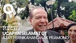 Video Hadiri Pernikahan Anak Pramono, CT: Semoga Bisa Sampai Kakek-Nenek
