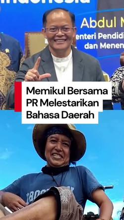 Video Kemendikdasmen Mau Ajak Andrea Hirata Jadi Penyusun Materi Bahasa Daerah 