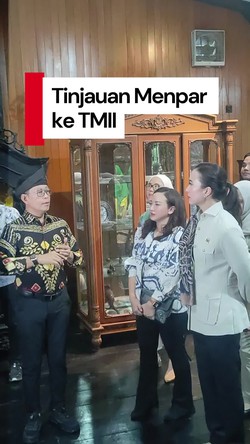 Video: Menpar Tinjau Kesiapan Taman Mini Jelang Musim Libur Sekolah