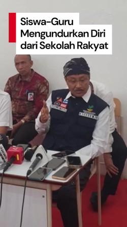 Video: Mensos Sebut Ada Siswa-Guru yang Mengundurkan Diri dari Sekolah Rakyat