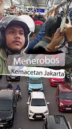 Video: Menembus Kemacetan Jakarta Jelang Long Weekend