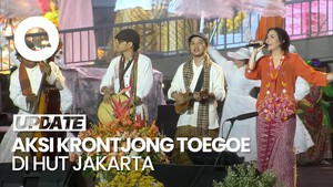 Video: 'Geef Mij Maar Nasi Goreng' Meriahkan Puncak Perayaan HUT Jakarta
