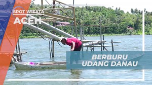 Berburu Udang danau di Aceh Bersama Warga Lokal  