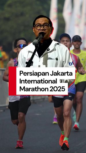 Video: Pramono Pede Jakarta International Marathon 2025 Berjalan Lancar
