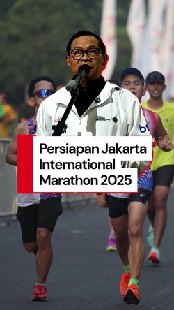 Video: Pramono Pede Jakarta International Marathon 2025 Berjalan Lancar