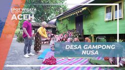 Mengunjungi Desa Gampong Nusa dan Merayakan Hari Kemerdekaan di Aceh  