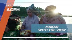 Menikmati Mie Aceh di Pinggir danau dengan Pemandangan Menakjubkan di Aceh  
