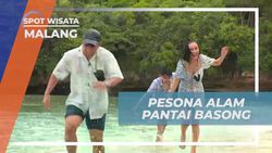 Menyaksikan Pesona Alam dan Gugusan Pulau di Pantai Basong Malang