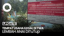  Video: Kemenhut Tutup Tempat Usaha Ilegal di TWA Lembah Anai Sumbar