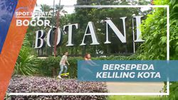 Bersepeda Menikmati Keindahan Kota Bogor yang Asri dan Sejuk  