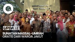 Video: Pramono Tinjau Acara Sunatan Massal-Umrah Gratis Warga Jakut 