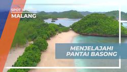 Bermain dan Bersantai di Pantai Basong Malang yang Indah dan Jernih  