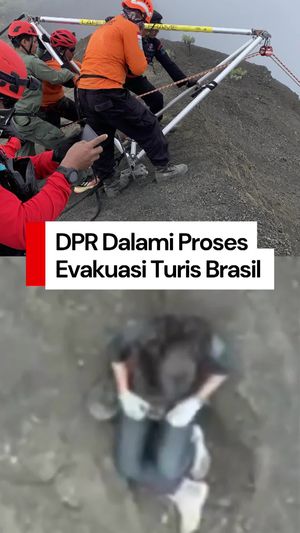 Video: DPR Bakal Panggil Basarnas Terkait Evakuasi Turis Brasil di Rinjani