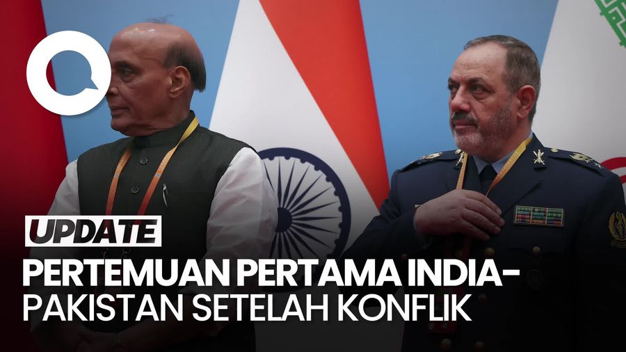 Video: Pertama Kalinya Menhan India dan Pakistan Bertemu Sejak Konflik