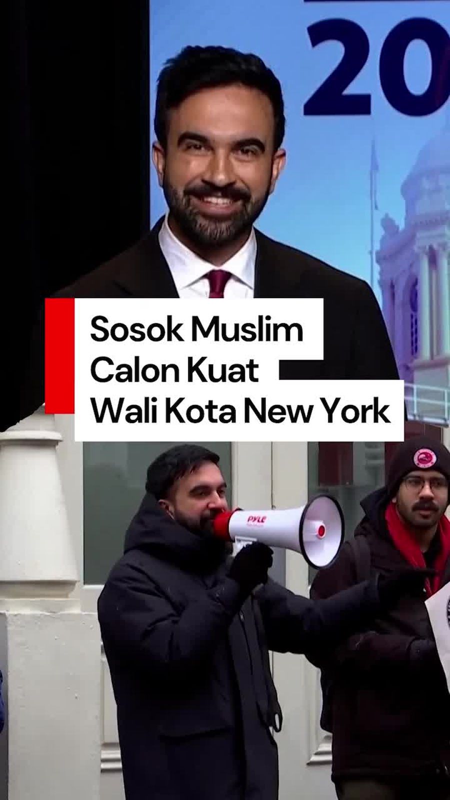 Video: Sosok Zohran Mamdani, Muslim Calon Kuat Wali Kota New York