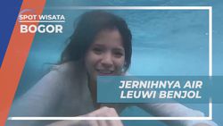 Menikmati Kejernihan Air dan Keasrian Leuwi Benjol di Bogor  