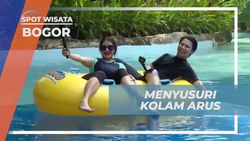 Menikmati Menyusuri Kolam Arus di Waterkingdom Mekarsari Bogor  