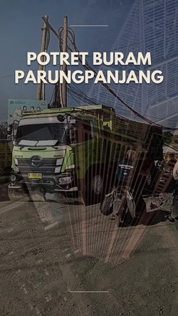 Video: Berebut Jalan Mulus di Parungpanjang 