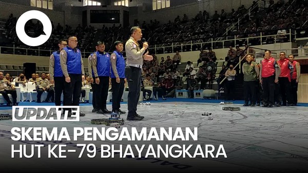 Video: Polri Gelar Tactical Floor Game Pengamanan HUT ke-79 Bhayangkara