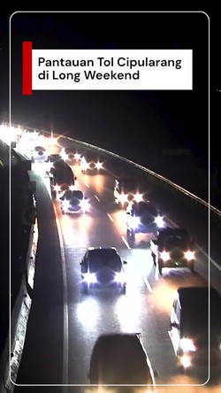 Video: Memasuki Long Weekend, Tol Cipularang Ramai Lancar