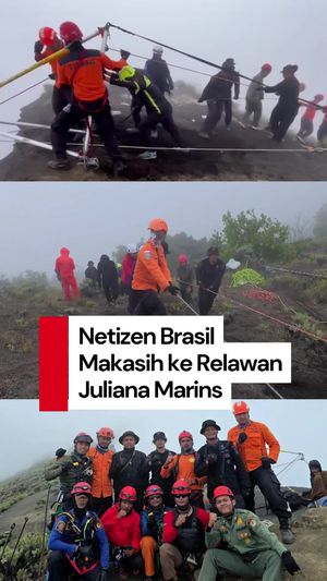 Video: Netizen Brasil Apresiasi Tim Relawan Evakuasi Pendaki Juliana Marins