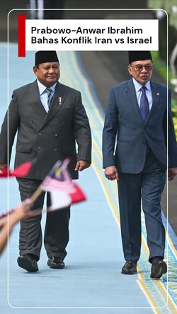Video: Pertemuan Prabowo-Anwar Ibrahim Juga Membahas Iran vs Israel