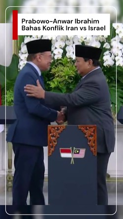 Video: Pertemuan Prabowo-Anwar Ibrahim Juga Membahas Iran vs Israel