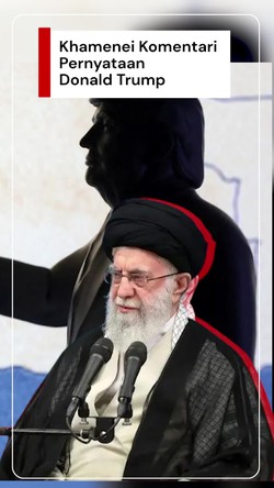 Video: Khamenei Sebut Trump Lebai soal Serangan ke Situs Nuklir Iran