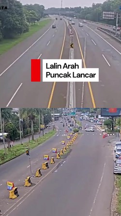 Video: Long Weekend, Lalin Arah Puncak Bogor Siang Ini Lancar