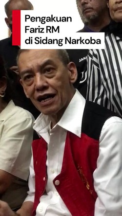 Video: Sederet Pengakuan Fariz RM di Sidang Kasus Narkoba