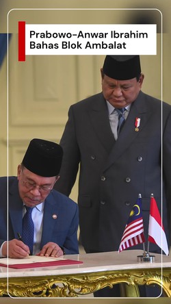 Video: Bahas Blok Ambalat, Prabowo-Anwar Ibrahim Setuju Eksploitasi Bersama