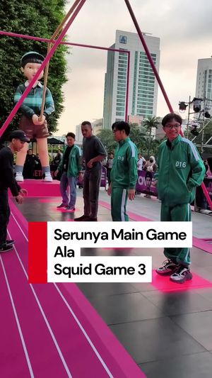 Video POV: Main Jump Rope Challenge Squid Game 3