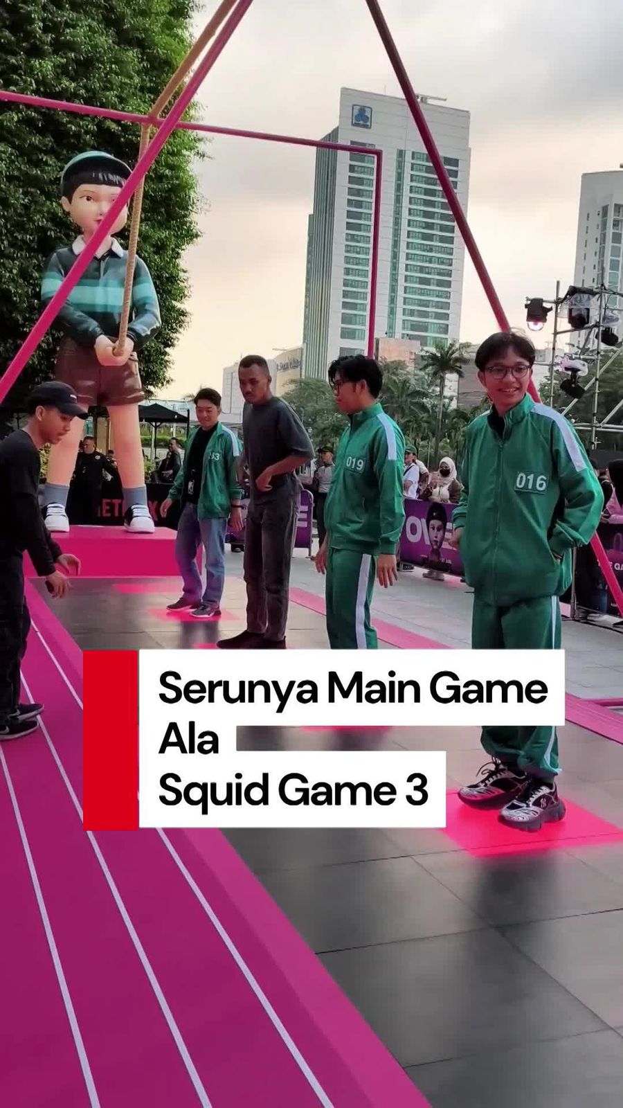 Video POV: Main Jump Rope Challenge Squid Game 3