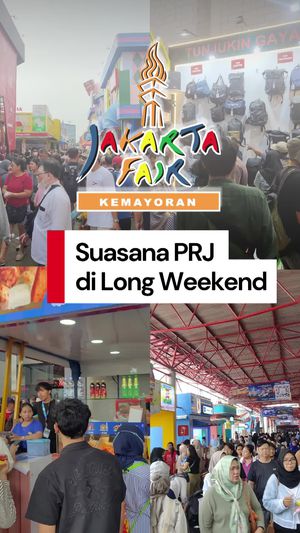 Video: Long Weekend ke PRJ, Pengunjung Nyari Apa Aja?