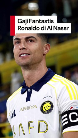 Video: Ronaldo Lanjut di Al Nassr, Gajinya Bikin Geleng-geleng Kepala