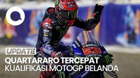 Video: Quartararo Raih Pole di Kualifikasi MotoGP Belanda, Marc Marquez 4